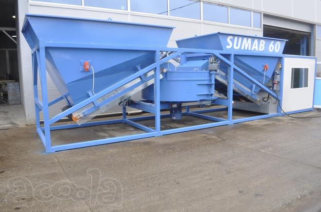 Мобильный бетонный завод Sumab К-40